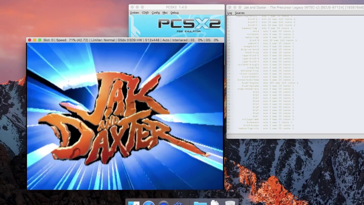 how to make ps2 emulator run on mac sierra