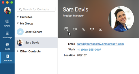 skype for business for mac cannot add contact